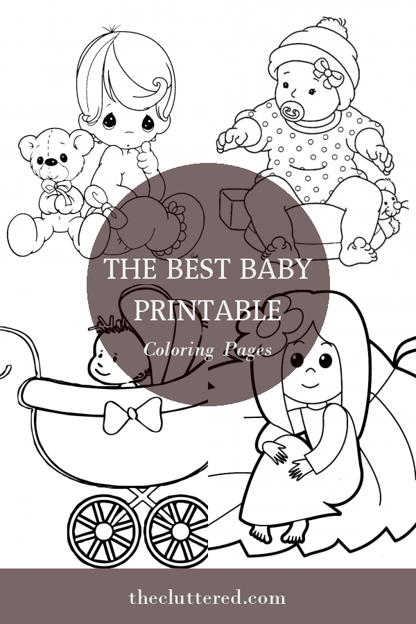 The Best Baby Printable Coloring Pages – Home, Family, Style and Art Ideas